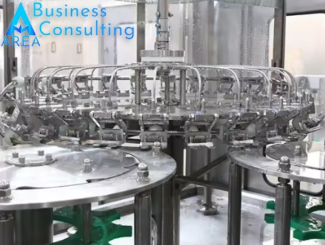 Producţie de apă îmbuteliată