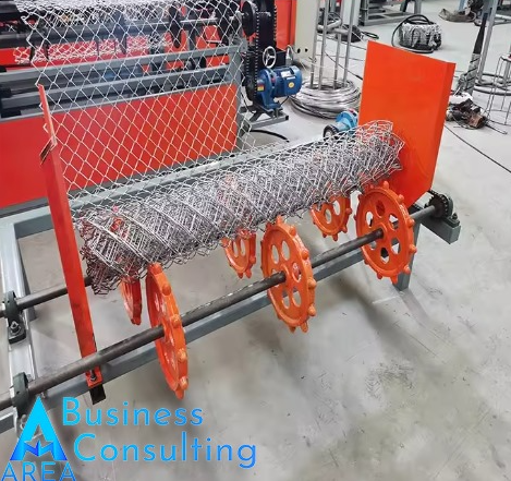 Producție plasă de gard împletită